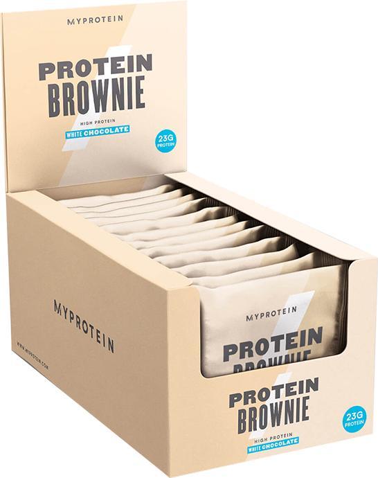 Actual product image MyProtein Protein Brownie (12 x 75g) (White chocolate, 12 pcs., 900 g)