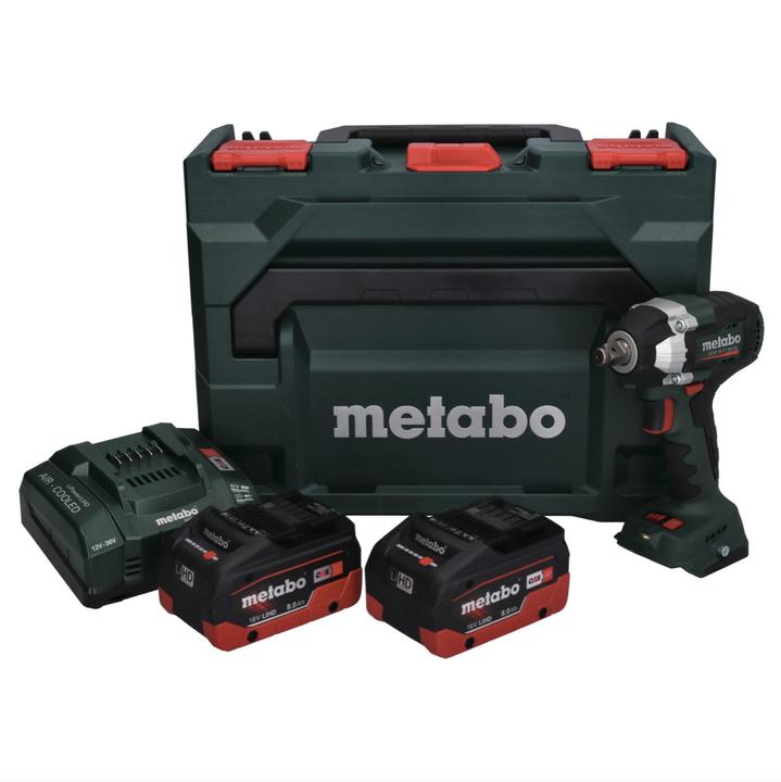 Produktbild Metabo SSW 18 LT 300 BL Akku Schlagschrauber 18 V 300 Nm Brushless + 2x Akku 8,0 Ah + Ladegerät + (Akkubetrieb)