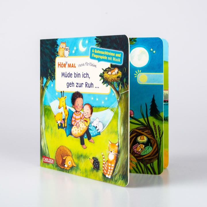 Produktbild Hör mal (Soundbuch): Verse für Kleine: Müde bin ich, geh zur Ruh (Deutsch, Diverse, 2022)