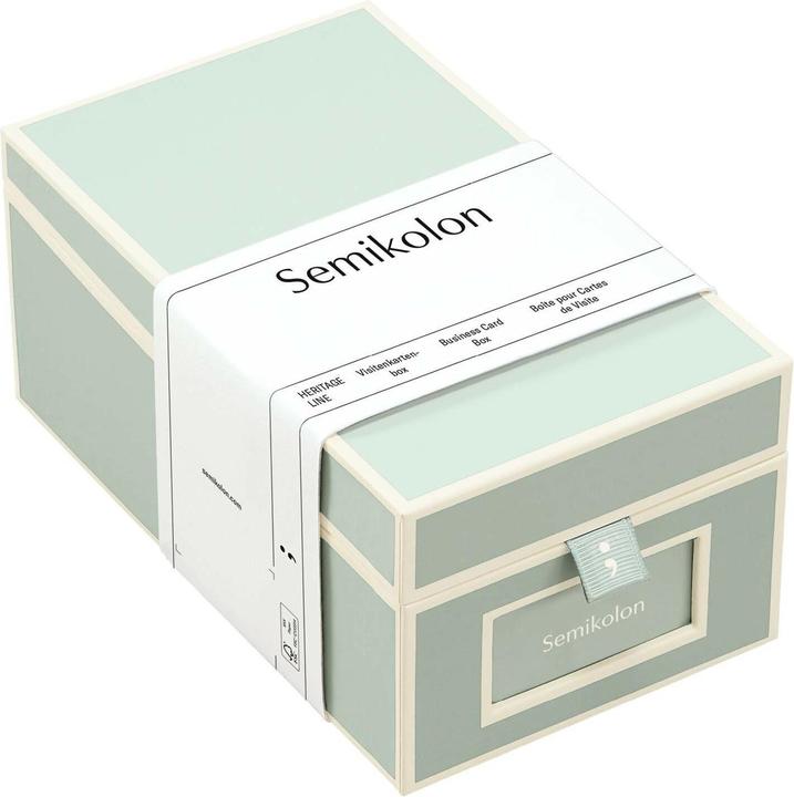 Actual product image Semikolon Business card box