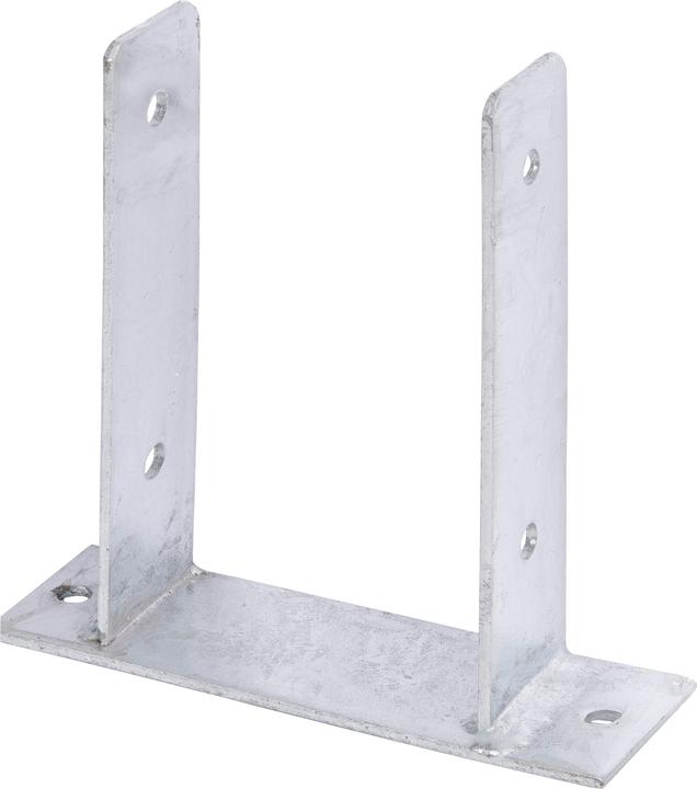 U-Pfostenträger Alberts Gelb Verzinkt Verstellbar 71-131mm Bei