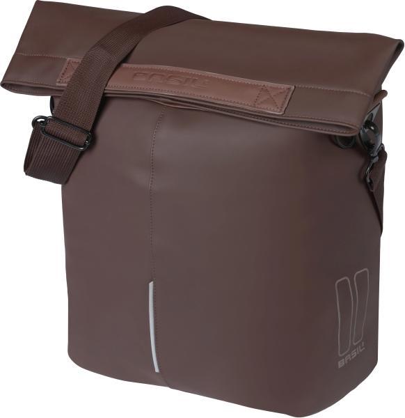 Basil Vegan Leather (16 l, Luggage carrier bag)