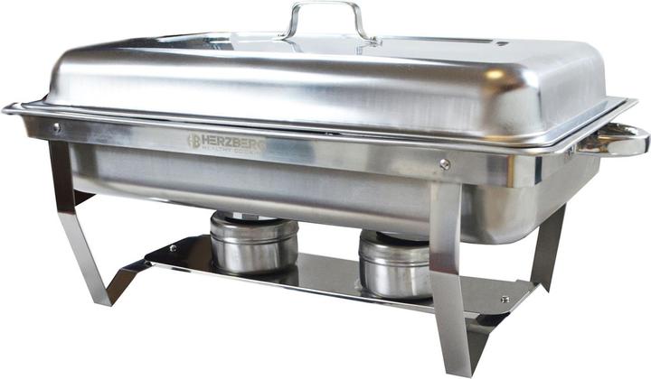Herzberg Cooking Réchauffeur de nourriture avec 3 plateaux