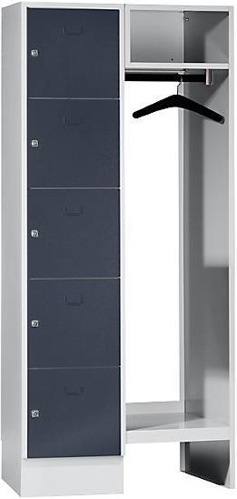 Image du produit Wolf Système de vestiaires à casiers fermés (85 cm, 185 cm)