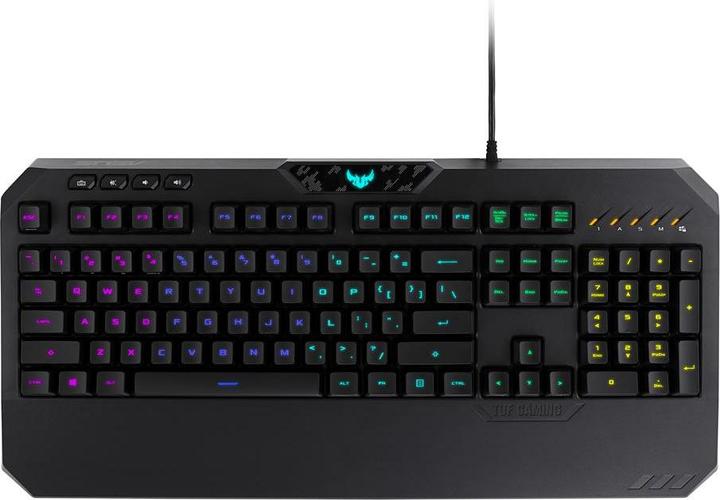 Actual product image ASUS Tas TUF K1 Gaming Keyboard french. Layout (IT, Cable)