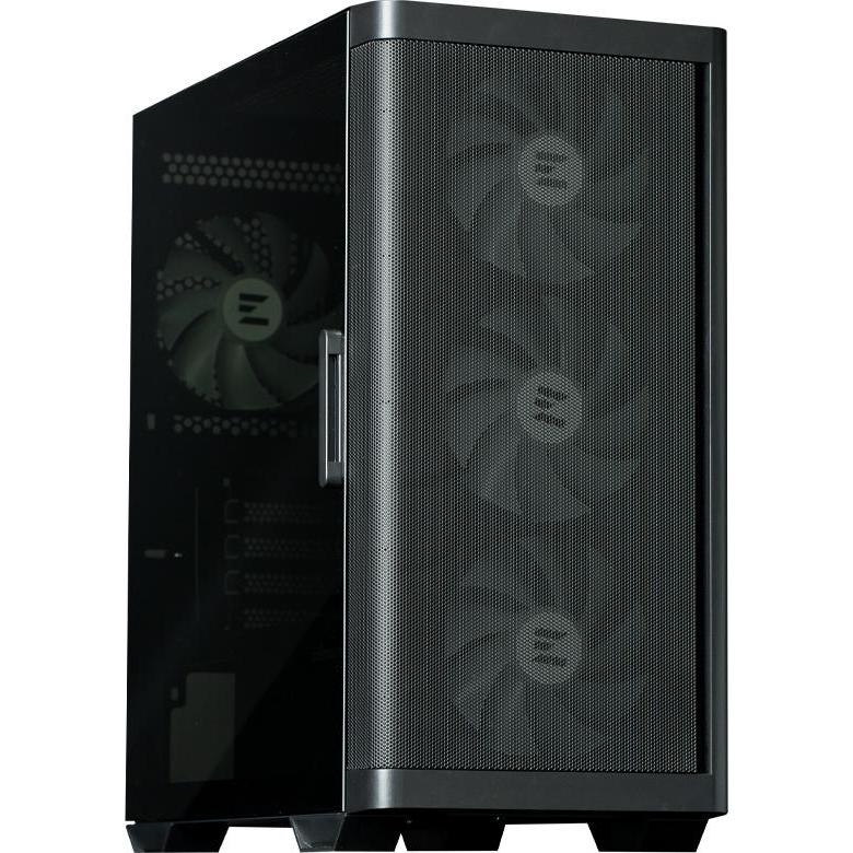 Thumbnail - Zalman Boitier Mini Tour Micro ATX M4 RGB avec panneau vitré (Noir) (mATX, Mini-ITX), PC Gehäuse, Schwarz