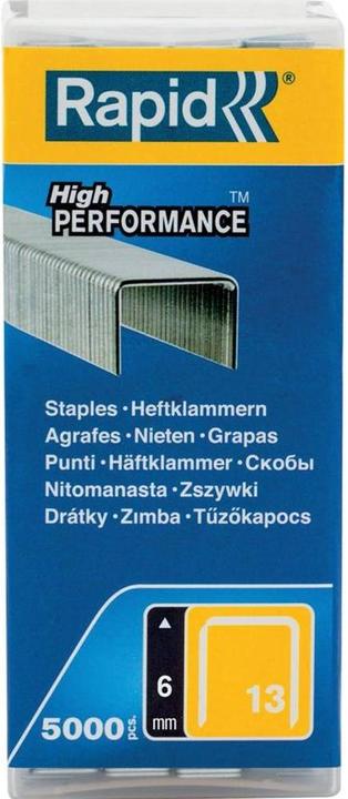 Actual product image Rapid Type 13 Fine wire clamp 6 mm (2500 x)