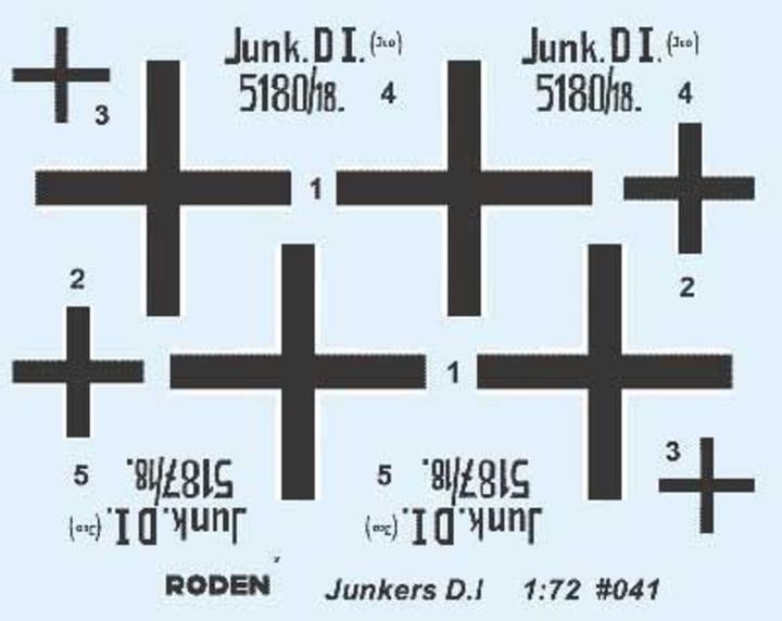 Produktbild Roden Junkers D.I