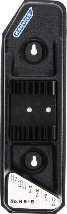 Produktbild Gedore H 6-8 L Plastikhalter leer für 8 Schlüssel No. 6