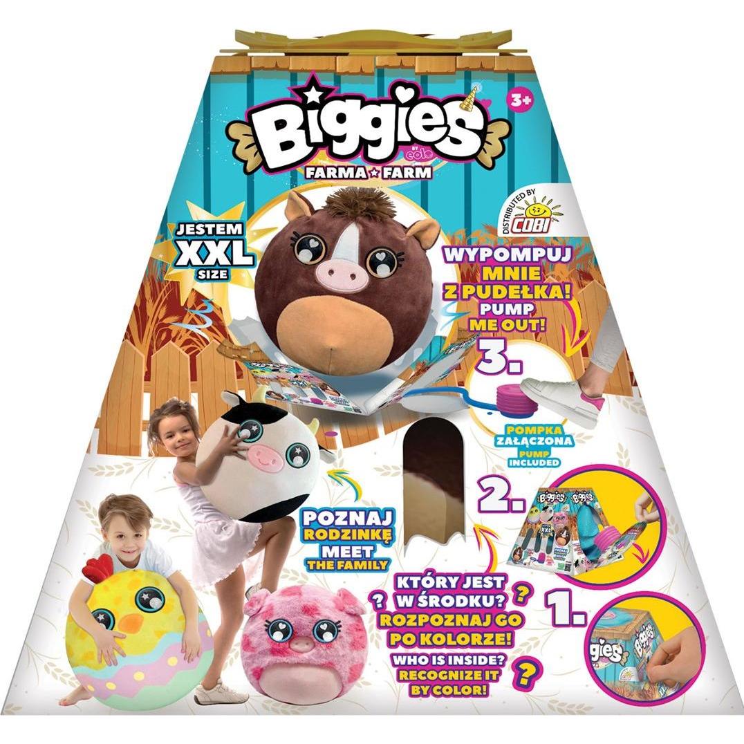 Thumbnail - Cobi BIGGIES 004126 Pumpendes Maskottchen Bauernhof XXL Mix Preis für 1 Stück