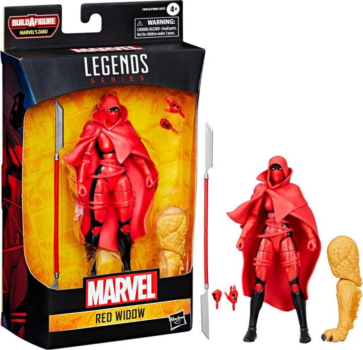 Produktbild Hasbro Marvel Legends Actionfigur Red Widow (BAF: Marvel's Zabu) 15 cm