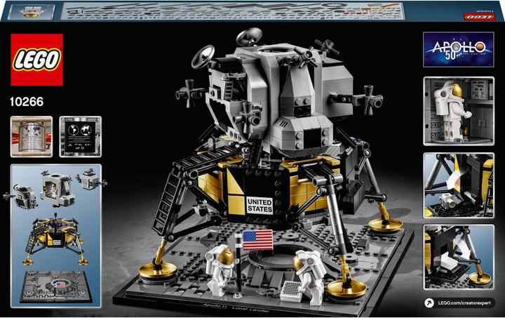 Immagine prodotto LEGO NASA Apollo 11 Lunar Lander (10266, LEGO Creator Expert, Set LEGO rari)