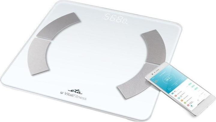 Immagine prodotto ETA Vital Fitness Body Analysis Scale with App - 18 Measurements Including Body Fat
