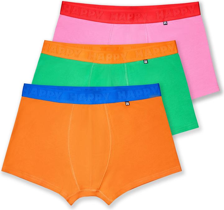 Happy Socks 3-Pack Solid Mix Short Boxers