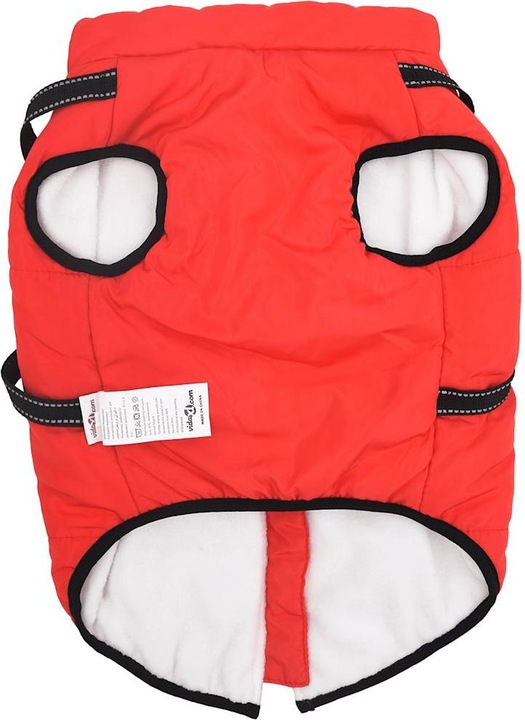 Immagine prodotto VidaXL Cappotto per cani con pettorina Impermeabile Riflettente (44, Cappotto per cani)