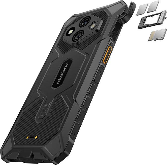 Actual product image Ulefone RUGKING 3 PRO 4G 8/128GB BLACK (128 GB, Black, 6.56", Dual SIM, 4G)