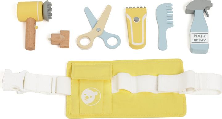 Produktbild Classic World Holzspiel-Friseurset Modern, 8dlg.