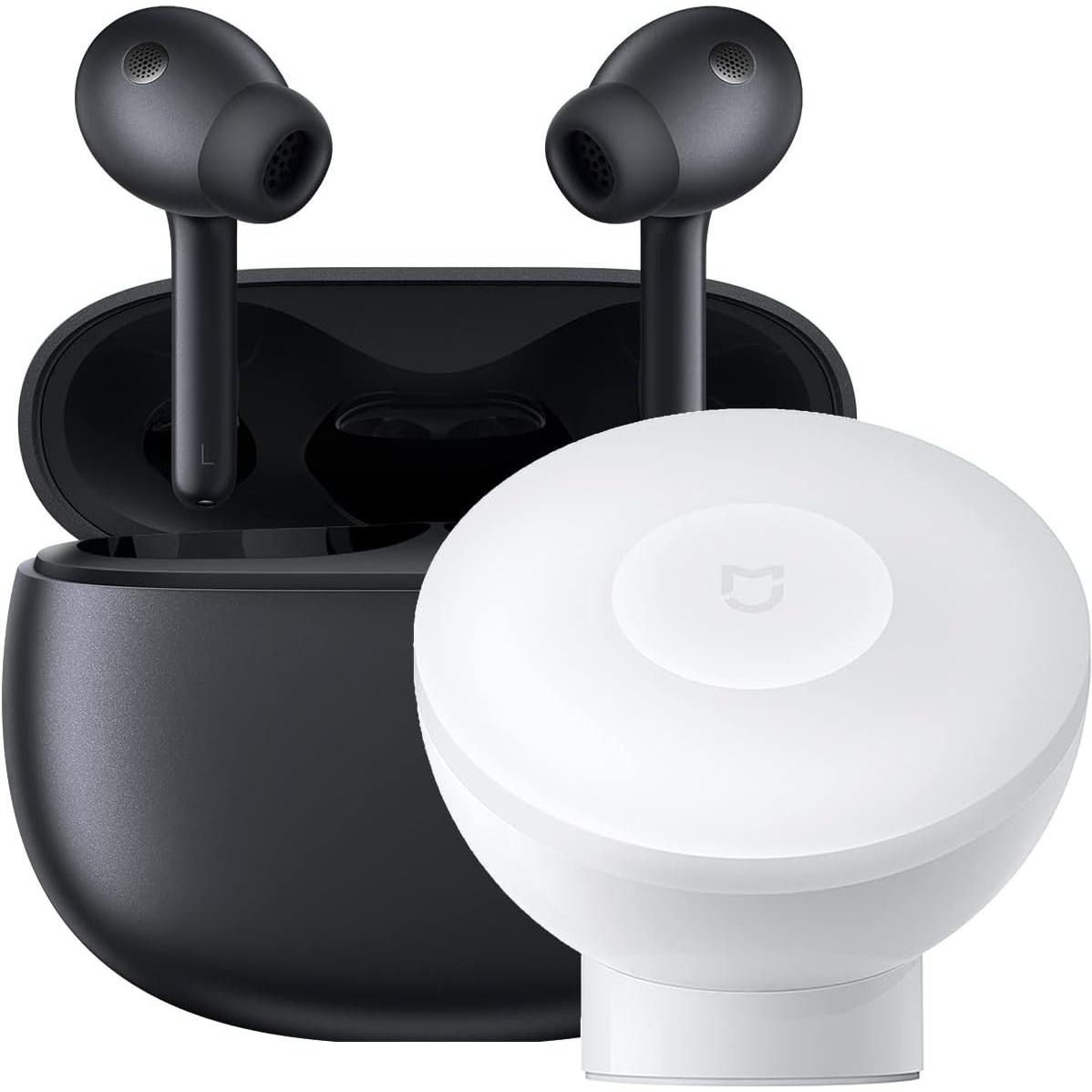 Xiaomi Aktive Geräuschunterdrückung bis 40 dB, 3 Modi, transparent, IP55, 32 Stunden Akkulaufzeit (A