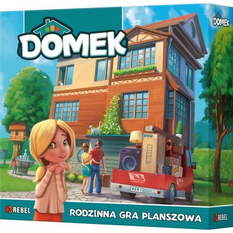 Rebel Multicolore Domek Gra (Polacco, 2 - 4 Giocatori)