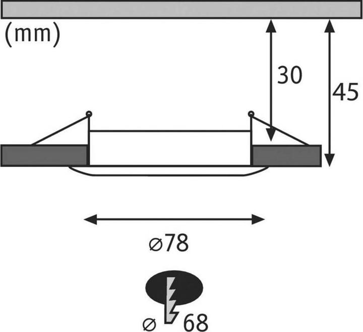 Produktbild Paulmann Einbauleuchte Nova Set (460 lm)