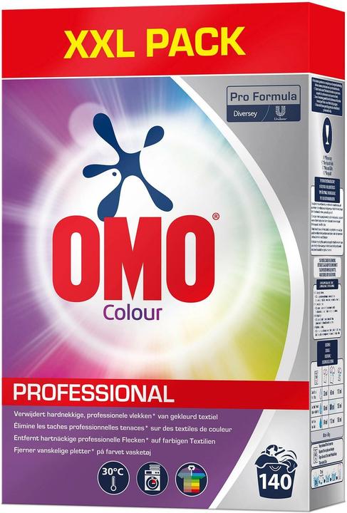 Diversey Pro Formula Pulverwaschmittel Professional Color 7 kg, Einsatzgebiet (140 Waschgänge, Waschpulver)
