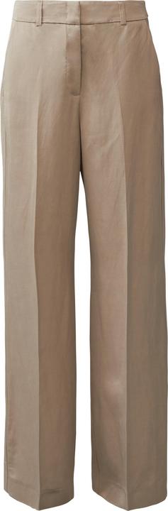 Actual product image Comma Hose Schimmernde Marlenehose aus Leinenmix mit Formbund (44)
