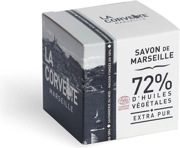 Actual product image La Corvette savon de Marseille extra pur cube solid (Hard soap, 300 g)