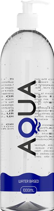 Actual product image Aqua QUALITY - WATER-BASED LUBRICANT 1000 ML (1000 ml)