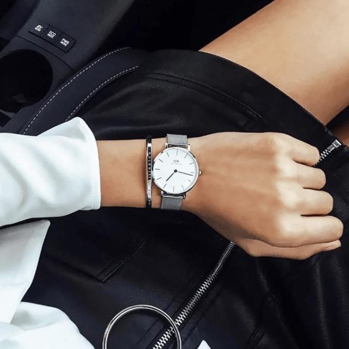 Image du produit Daniel Wellington Montre à bracelet en acier affiné (Montre analogique, 36 mm)