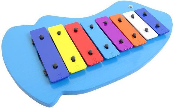 Produktbild keepdrum Fisch Glockenspiel mit Notenheft (Deutsch)