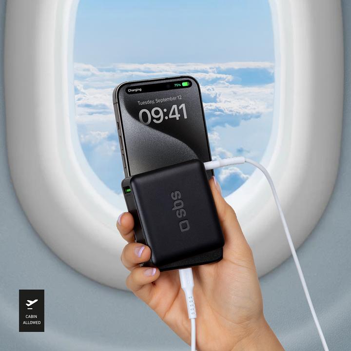 Produktbild SBS Powerbank 10.000mAh PD 20W high density (10000 mAh, 20 W, 38.50 Wh)