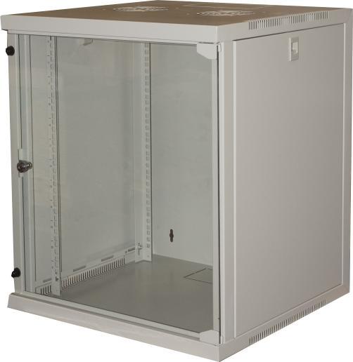 ARMADIO A MURO 19" 12 UNITÀ, 620*540*450MM GRIGIO (12 HE, 19 Zoll Rack)