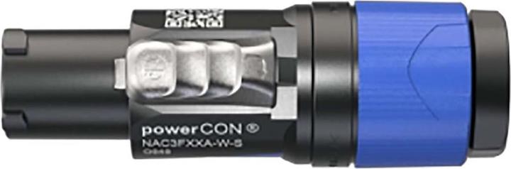 Actual product image Neutrik NAC3FXXA-W-S - powerCON blue PowerIn