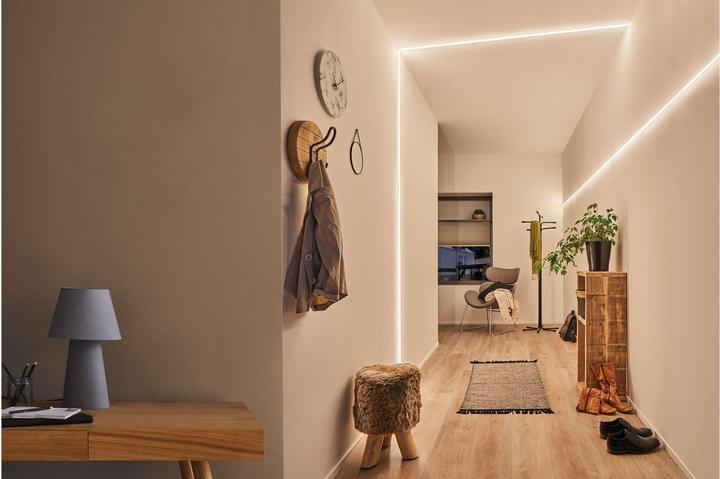 Image du produit Paulmann Kit MaxLED Flow Stripe (Blanc chaud, 150 cm, Intérieur)