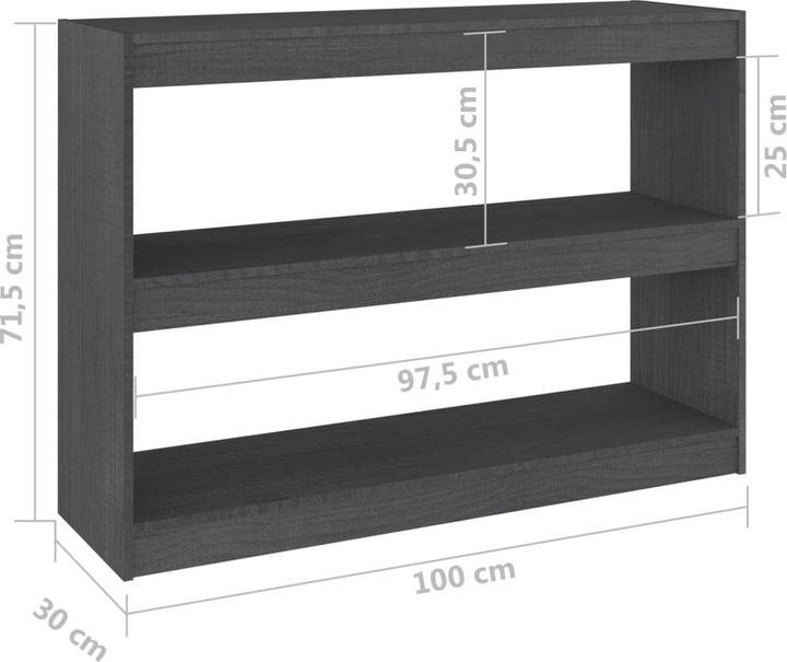 Produktbild vidaXL Xuxa (100 x 30 x 71.5 cm)