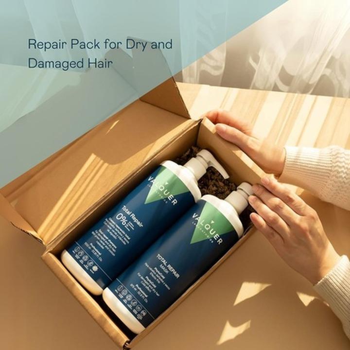 Immagine prodotto Valquer Pack Reparacion Total Litro (Shampoo liquido, 1000 ml)