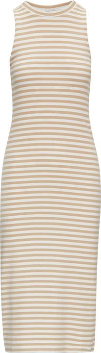 Produktbild S.Oliver Kleid Geschlitztes Rippkleid mit Rundhalsausschnitt (XXL)