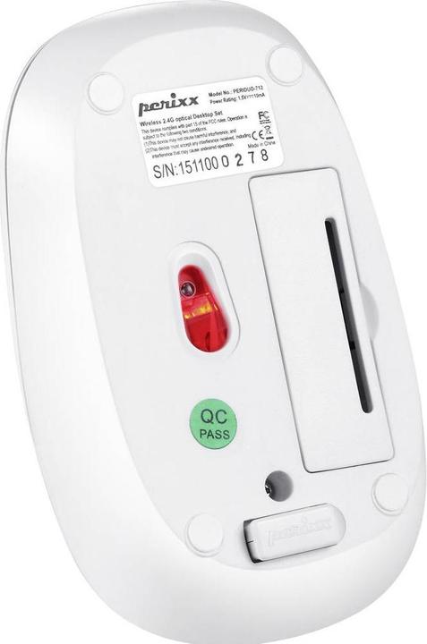 Actual product image Perixx PERIDUO-712 keyboard and mouse set (DE, Wireless)