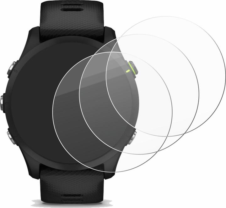 Produktbild Savvies Panzer Schutzglas für Garmin Forerunner 255 / 255 Music Schutzfolie Displayschutz Display Schutz (Forerunner 255)