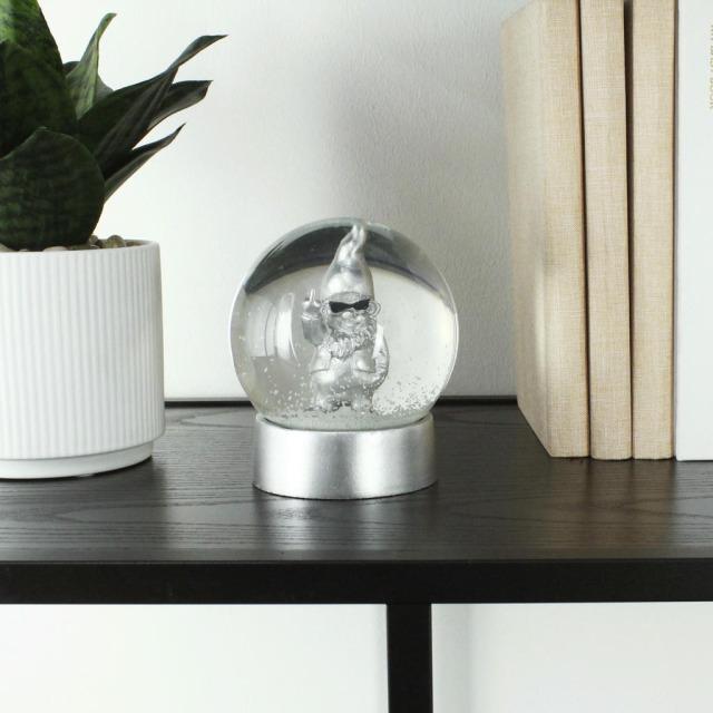 Image du produit Winkee Snow Globe - Snow Globe Gnome - Silver