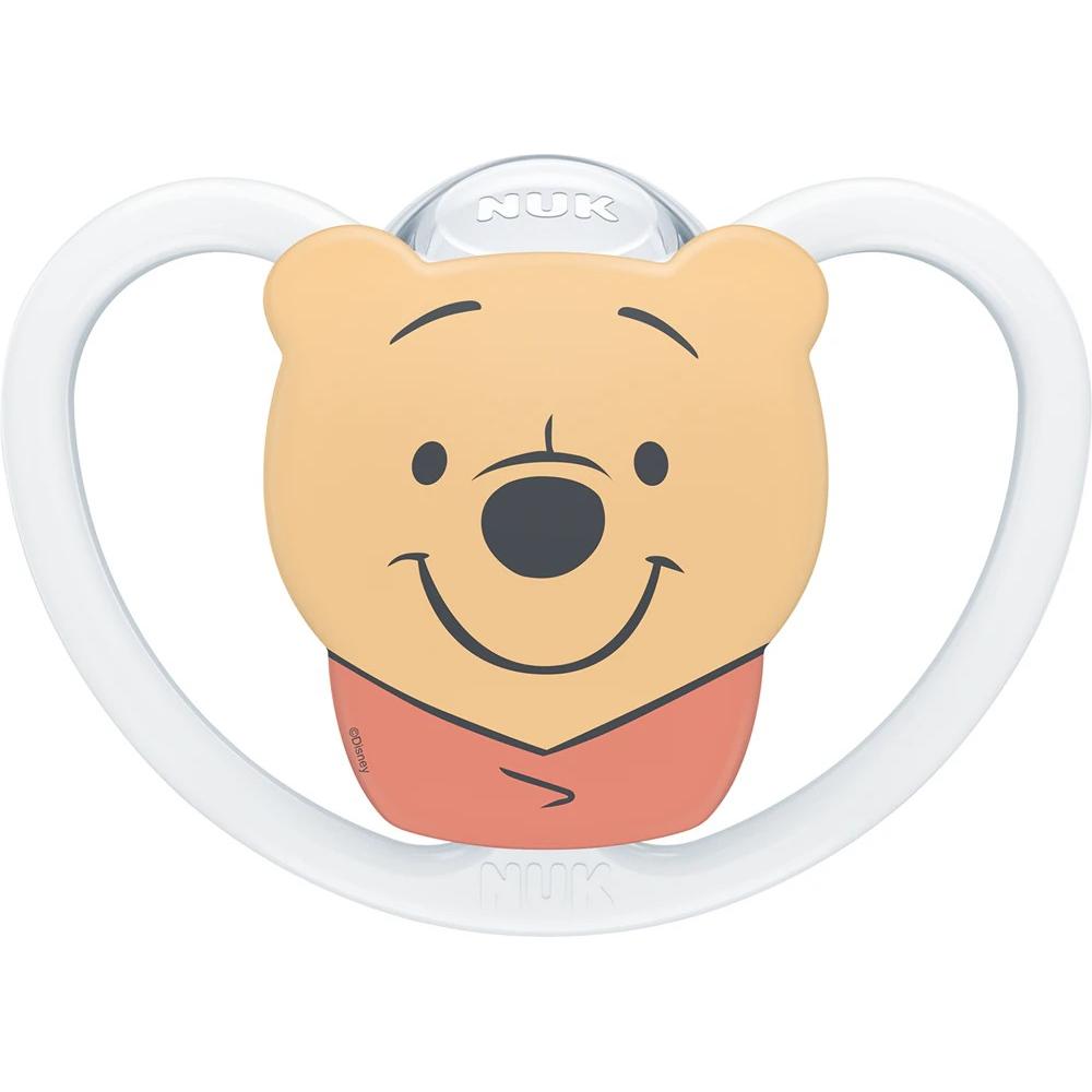 NUK, Ciuccio, SMOCZEK USP SIL PM 2AIR KUBU BIA 101763541/6 (6 - 18 Mesi)