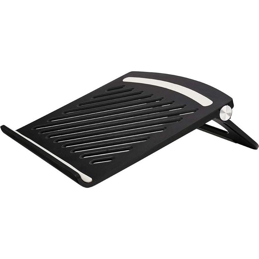 Savio Laptop Ersatz Laptop Office Tablet Kunststoff PB-02, Notebook Ständer, Schwarz