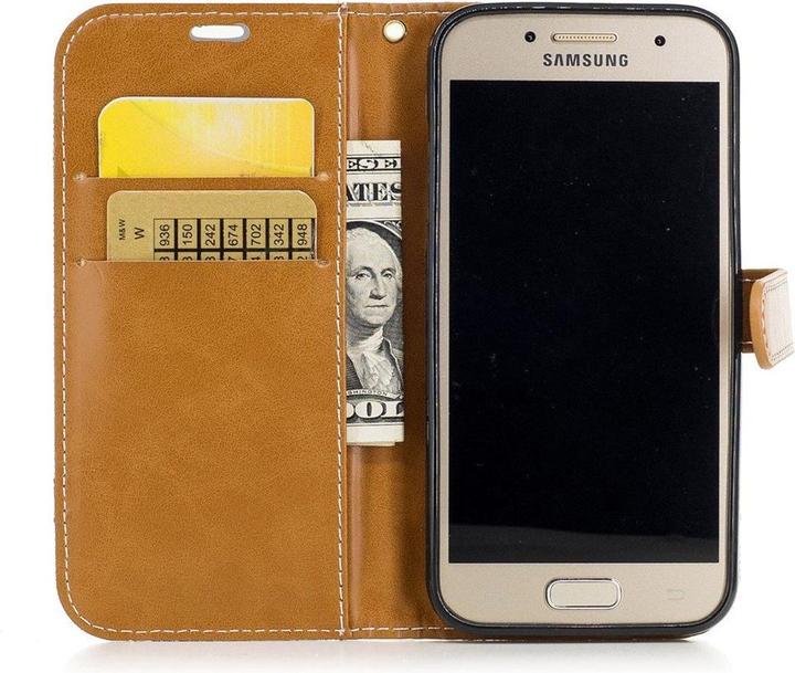 Produktbild König Design Hülle Handy Schutz für Samsung Galaxy A3 (2017) Case Cover Tasche Wallet Etui (Samsung Galaxy A3 (2017))