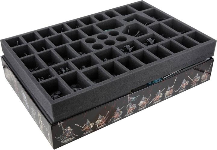 Feldherr ORG054 - Kit mousse + organiseur pour Warhammer Quest : La Cité Maudite - Boîte de jeu de plateau