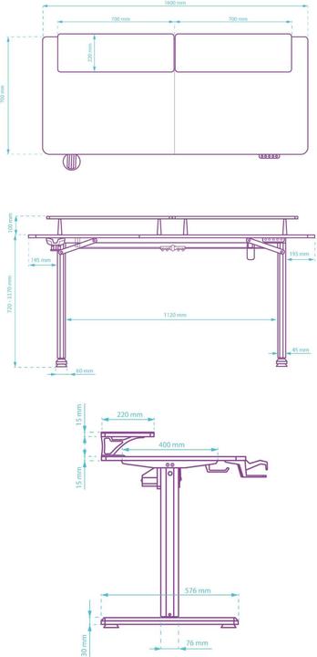 Immagine prodotto Ultradesk Highlander XXL