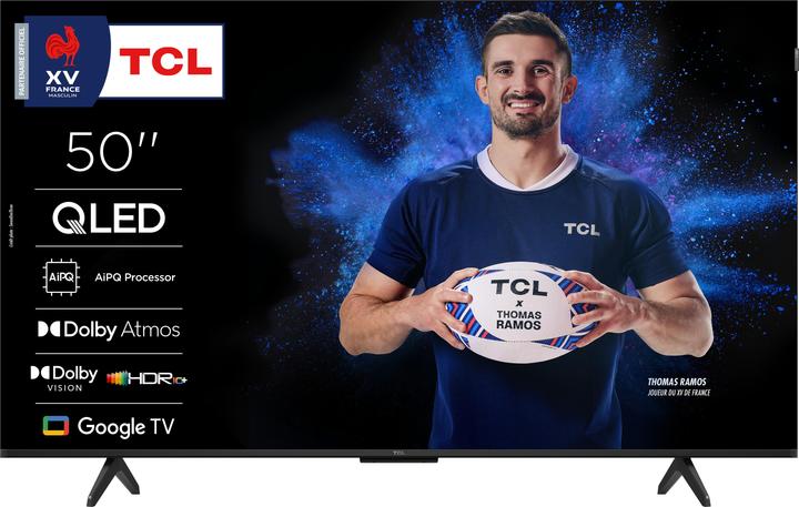 Immagine prodotto TCL Serie P7K Smart TV QLED 4K 50" 50P7K, Dolby Vision - Atmos, HDR10+, Google TV (50", QLED, 4K)