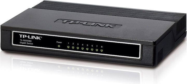 Actual product image TP-Link Tl-Sg1008d (8 Ports)
