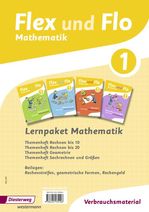 Produktbild Flex und Flo 1. Mathematik. Lernpaket (Deutsch, Carola Hoffmann, Wolfgang Westphal, 2014)