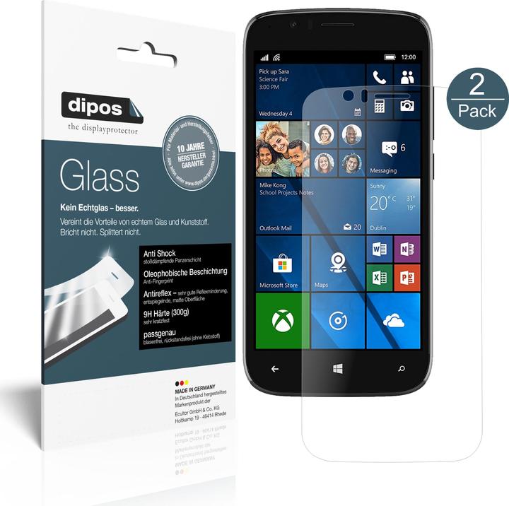 Produktbild Dipos Displayschutz Anti-Shock (1 Stück, Wileyfox Pro)