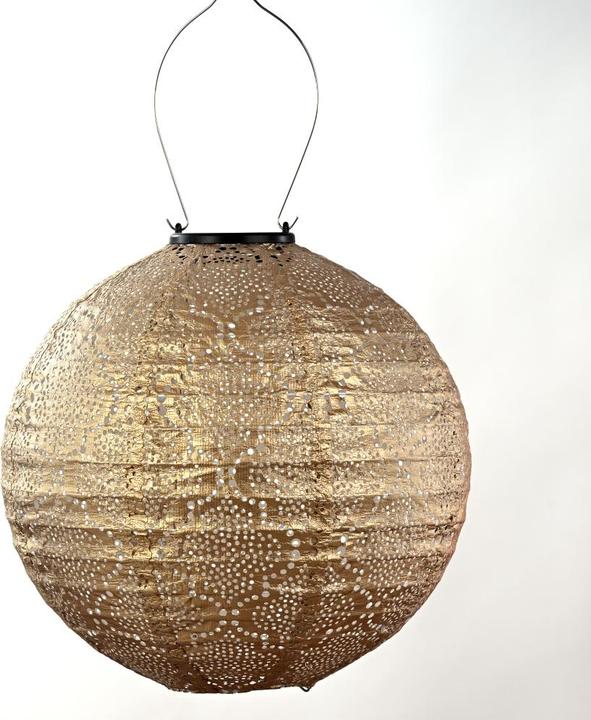 Image du produit Lumiz Énergie solaire Lanerna Round 30 Bazaar Or 100%